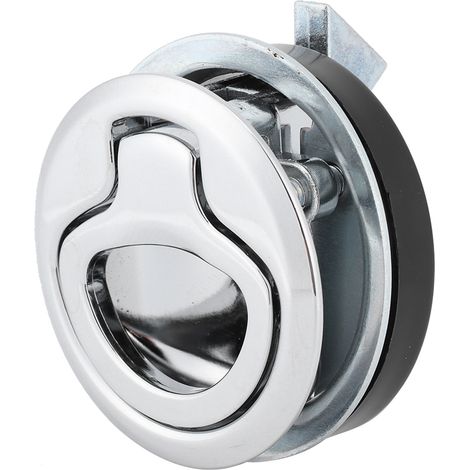 Poignée de tirage encastrée en acier inoxydable 316 pour porte de bateau, armoire et trappe marine – loqueteau de levage, quincaillerie nautique résistante à la corrosion. (1/5)
