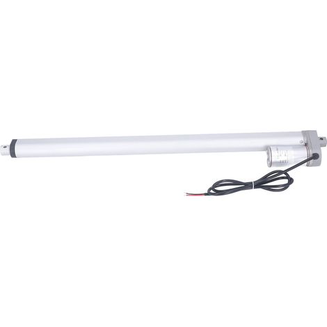 Vérin électrique linéaire 500mm course, alliage aluminium blanc, actionneur pour fauteuil massant (1/5)