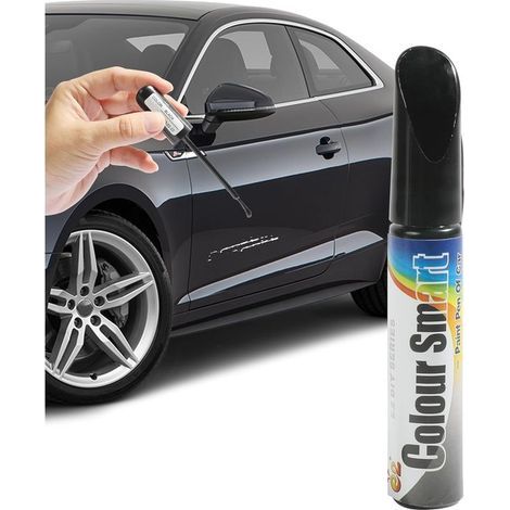 Stylo Réparation Peinture Voiture - Kit de Retouche Anti-Rayures Profondes pour Carrosserie - Résultat Professionnel et Facile à Utiliser (Noir, 1PCS) (1/5)
