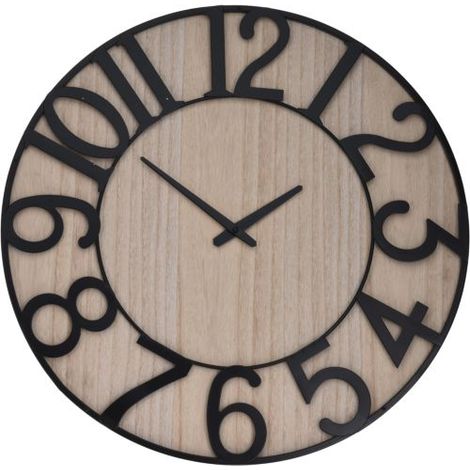 Reloj Pared Madera/Metal 57x4 Hz1006810 KOOPMAN