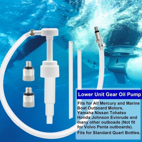 Pompe d'aspiration d'huile 8CC, tête de pompe à pression en plastique, kit de pompe pour la vidange de liquide de frein automobile et marine