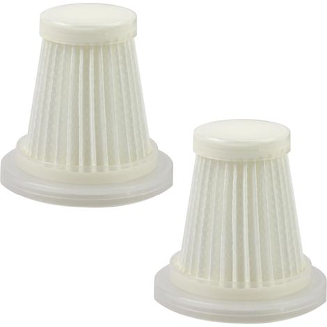 2 pack multifunctional cordless car vacuum cleaner filters washable and reusable (1/5)
