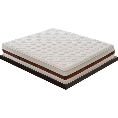 Ilovesleep – Matelas mémoire de forme 21 cm – 11 zones anatomiques – Hypoallergénique et respirant – Revêtement en graphène 80x190