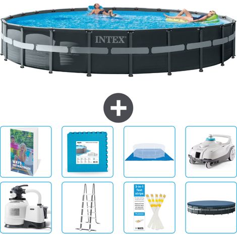Intex Piscine Ultra XTR Ronde - 732x132 cm - 9-pièces S531 (1/4)