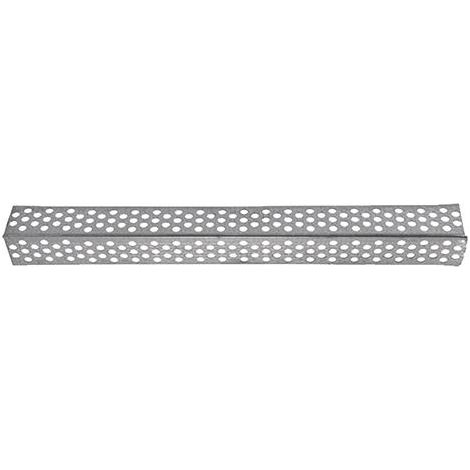 Paraspigolo Forato in lamiera zincata 3x3 mm Per Cartongesso Conf.20 pezzi