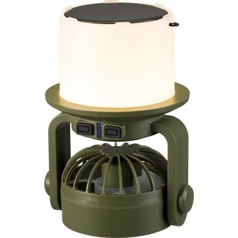 Lámpara solar de camping Tracer 47808 con ventilador (1/3)