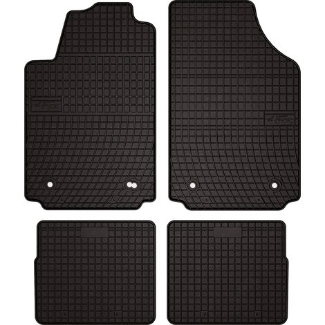 Gummifußmatten für Audi A2 Schrägheck (2000–2005) – schwarz, passgenau