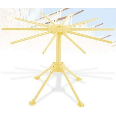 Séchoir Spaghetti Pâtes Séchoir Support De Séchoir Pliable Outil De Séchage Cuisine De Grille(jaune)