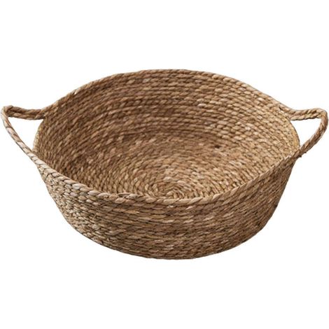 Reines manuelles Rattan-Katzennest, vier Jahreszeiten, allgemeines gewebtes Nest, cooles Katzenbett, Katzenkratzbrett, Haustier (1/5)