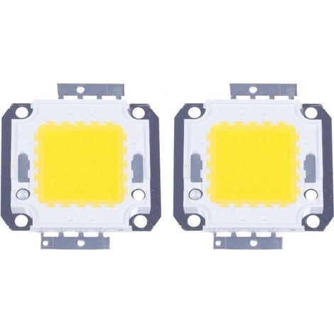 x 3800 lm 50 W LED-Chip-Lampe, warmweiß, hohe Leistung, DIY (1/4)
