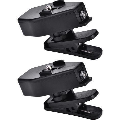 1 paire de lampes LED à clipser sur les lunettes pour la lecture nocturne et l'entretien du matériel de pêche