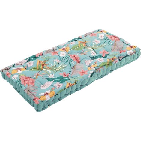 Coussin de palette en coton imprimé 120 x 80 cm Angele (1/4)