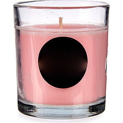 Vela en vaso - Fresas con crema