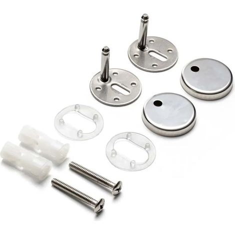 Tornillos para asiento WC Tatay comfort kit completo anticorrosión