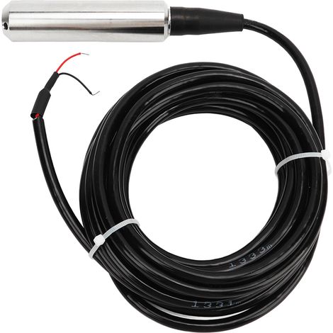 Capteur de niveau d'eau 4-20mA, sonde de détection liquide, contrôleur à flotteur 24VDC, portée 0-2m, transmetteur de niveau professionnel (1/5)