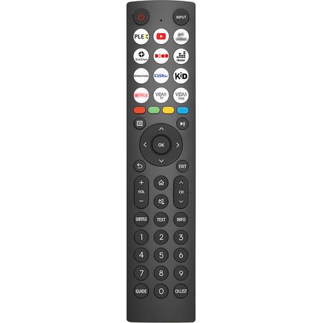 Nouvelle Remplacement Télécommande Hisense pour Hisense VIDAA LCD LED 4K UHD Intelligente télévision- Aucun Réglage Requis (1/5)