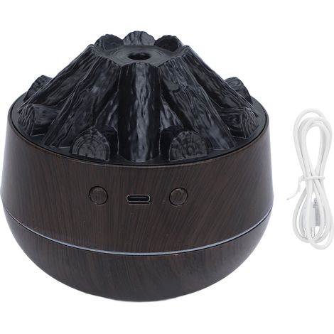 Diffuseur d'air chaud silencieux 300 ml, facile à utiliser, effet feu simulé, pour bureau, type 1 (1/5)