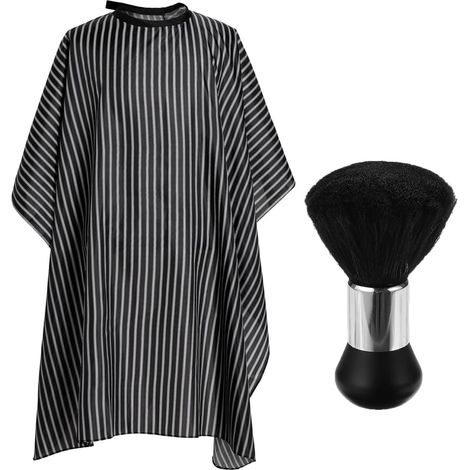 1 Cape de coiffeur,Imperméable,Brosse à cou,Taille 142x160 cm,Accessoires de coiffure,Salon et domicile (1/5)