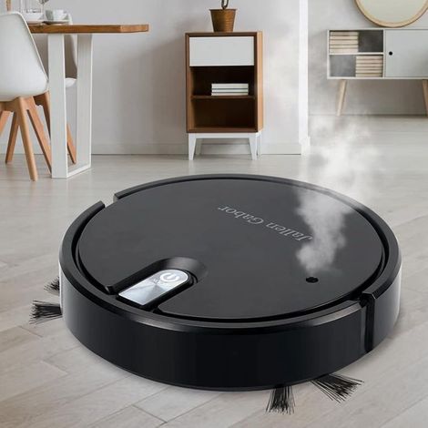 5-in-1 Akku-Saugroboter – Nass- und Trockenreinigung – Schlankes 6,9 cm Gehäuse – 80 Minuten Akkulaufzeit – LED-Umgebungsbeleuchtung (1/5)
