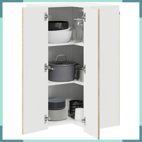 884816 Armoire de cuisine Kalmar Chêne Sonoma 57 x 57 x 100 cm (1/5)