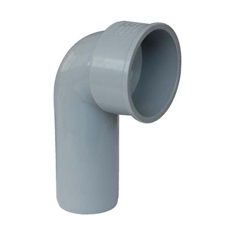 CURVA TECNICA SCARICO IDRICO AD INNESTO - PP GRIGIO MM 40/50- 20 pezzi