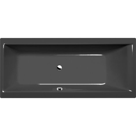 Baignoire rectangulaire CLEO 170x75x48cm, gris (1/2)
