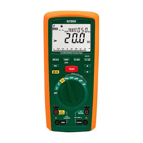 Extech MG320 Appareil de mesure de l'isolation 50 V, 100 V, 250 V, 500 V, 1000 V 20 GΩ (1/2)