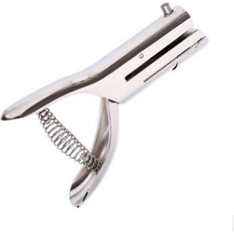 Perforadora agujero Deep Throat Perforadora agujero Perforadora papel Perforadora insignias Perforadora alcance Perforadora Perforadora 6, 6 mm (1/5)