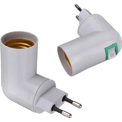 Adaptador de portalámparas LED E27 a convertidor PP-E27 (1/5)
