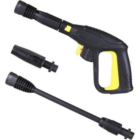 Pistolet de Nettoyeur Haute Pression Remplaçant avec Lance Extension, Raccord Rapide, Compatible Karcher K2 K3 K4 K5 K6 K7 (150 bar / 2175 PSI) (1/5)