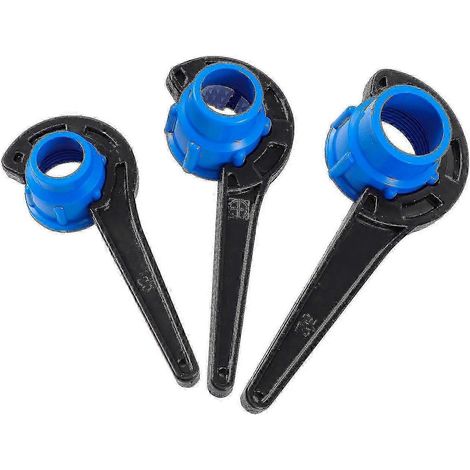 Clé pour tube PVC pour contre-écrou de vanne, tailles 20-50 mm (1/4)