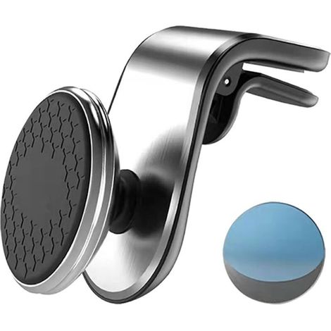 Support Magnétique Pour Téléphone - Rotation 360° - Pour Ventilation Voiture - Lot De 1 (1/4)
