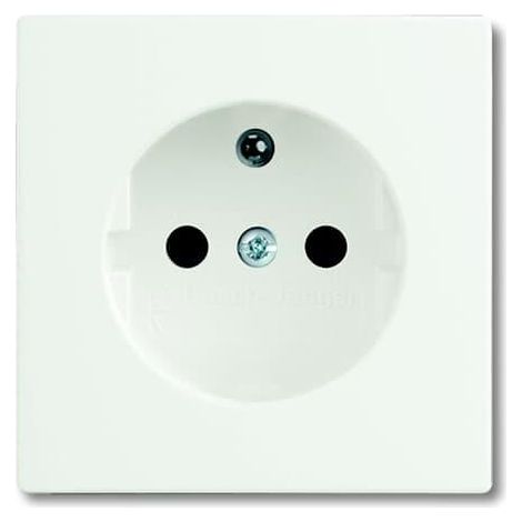 Plaque Centrale Pour Prise De Courant Blanc Studio Mat 2CKA002099A0255 ABB 587157