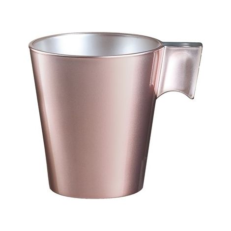 TAZZA MUG VETRO F.LUNGO ROSA