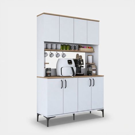 Mehrzweck-Sideboard mit Regalböden und Türen für die Küche Metrica (1/4)