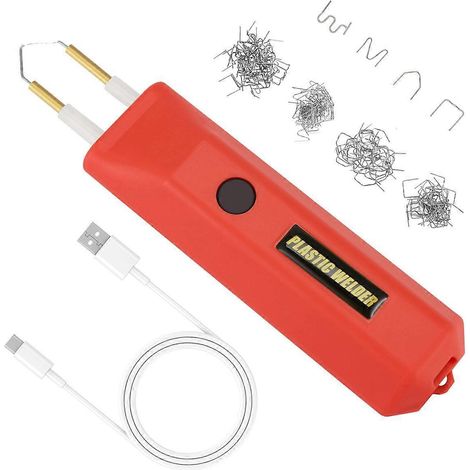 Poste de soudage portatif sans fil pour plastique rouge -- (1/5)