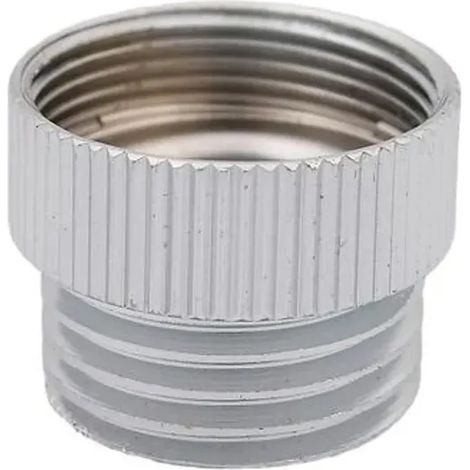 JS Pieza de transición M22x1 rosca hembra x 1/2'' rosca macho, cromado, 0018541550001
