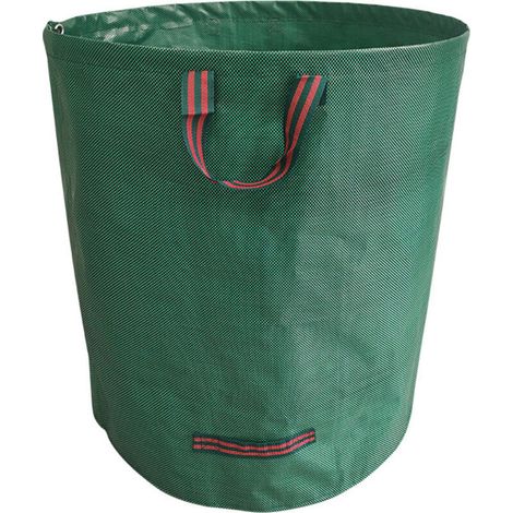 Sac Poubelle Jardin - 132 Gallons 80x100 cm Avec Couvercle Poignée Pliable