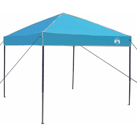Pop-up Pavillon Zelt Blau 250 x 250 cm Stoff vidaXL (1/5)