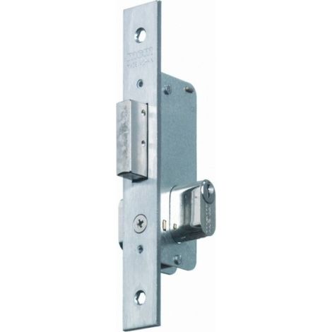 Cerradura Metalica Embutir 23X11Mm 1549-14 Inox  Palanca Mcm (1/3)