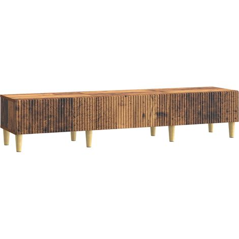 Mobile TV Legno antico 147 x 34,5 x 30 cm Legno ingegnerizzato vidaXL