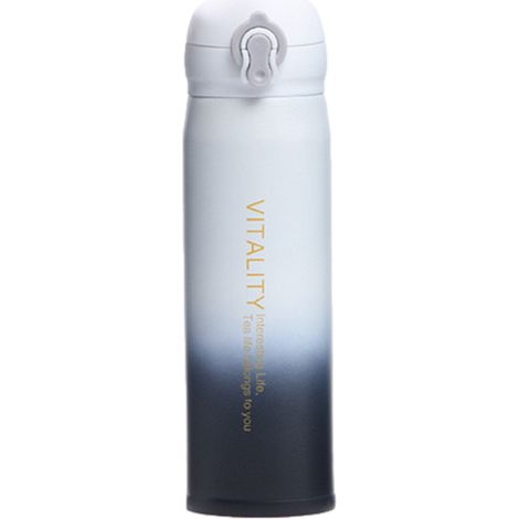 Thermos À Vide - Bouteille Isotherme En Acier Inoxydable 500 Ml - Pour Café Thé Eau - Usage Voyage Bureau Maison - 1 Pièce
