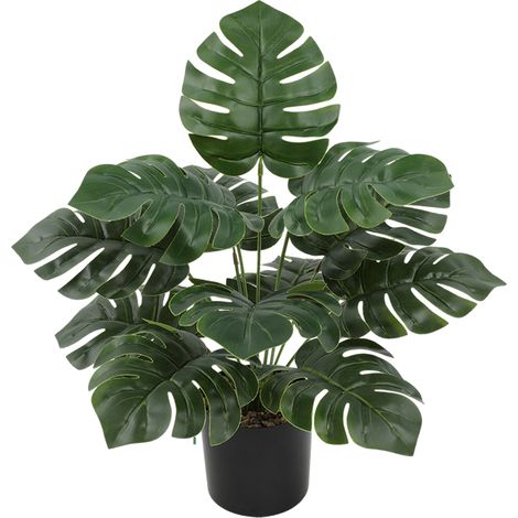 Plante Artificielle - Feuilles Grandes - Décoration Intérieure Salon Cuisine Salle De Bain - 1 Pièce (1/5)