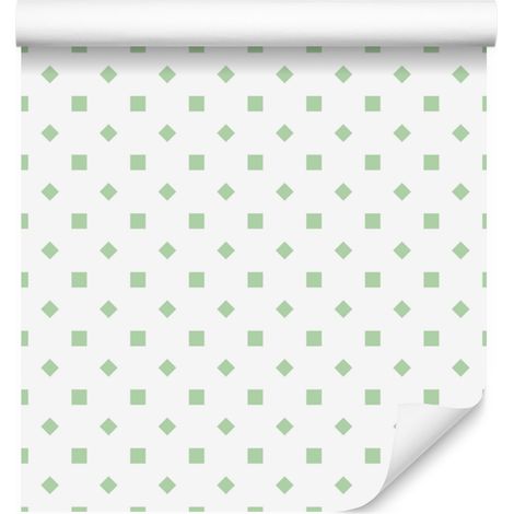 Papier peint à pois, blanc en haut et en bas, pour salon et chambre, 50 x 1000 cm (1/5)