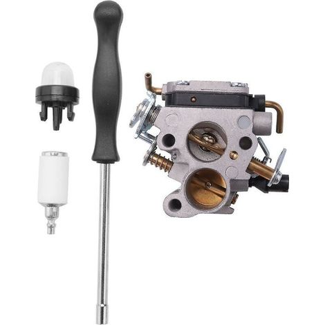 Carburateur compatible pour tronçonneuse Husqvarna 235, 240, 235e, 236, 236e, 240e - pièce de rechange moteur pour entretien et réparation de tronçonneuse thermique (1/5)