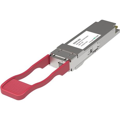 Elfcam® - 100G QSFP28 BIDI Transceiver Module QSFP28-BIDI-100G 100GBASE TX1291/RX1311 et TX1311/1291 20KM 1 Pair (1/2)