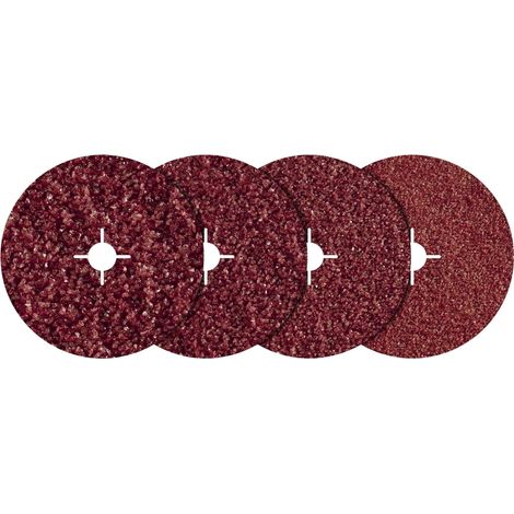 Disques abrasifs pour Meuleuse Diamètre 115 mm Lot de 20 argent (1/2)