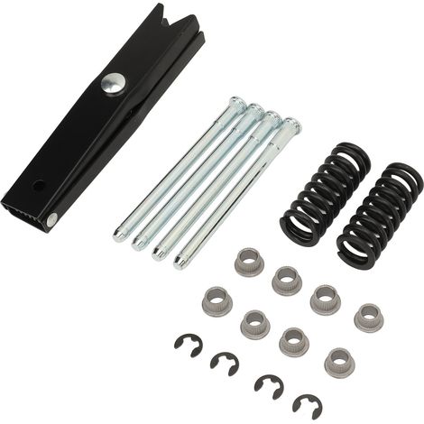 Kit de réparation charnière de porte avant supérieure avec goupilles et bagues, ressort inclus, compatible Chevrolet pick-up et SUV pleine grandeur 1988-2002. (1/5)