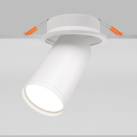 Maytoni Focus S faretto soffitto bianco GU10 10W alluminio