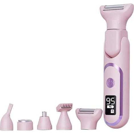 ®Rising FF Épilateur multifonction pour. femme, rechargeable USB Type-C, épilateur corps entier pour jambes, bras, aisselles, maillot et... (1/5)
